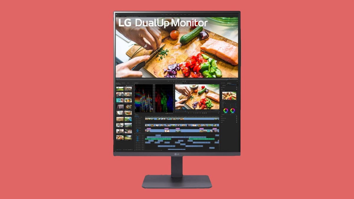 The LG DualUp 28-inch Monitor is Currently Incredibly Affordable and Uniquely Quirky
