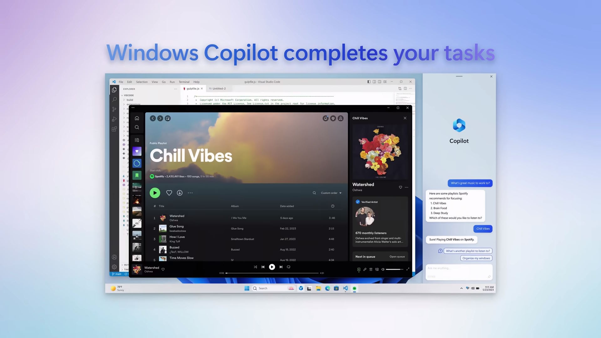 Windows Copilot arrives on September 26 with the 23H2 update