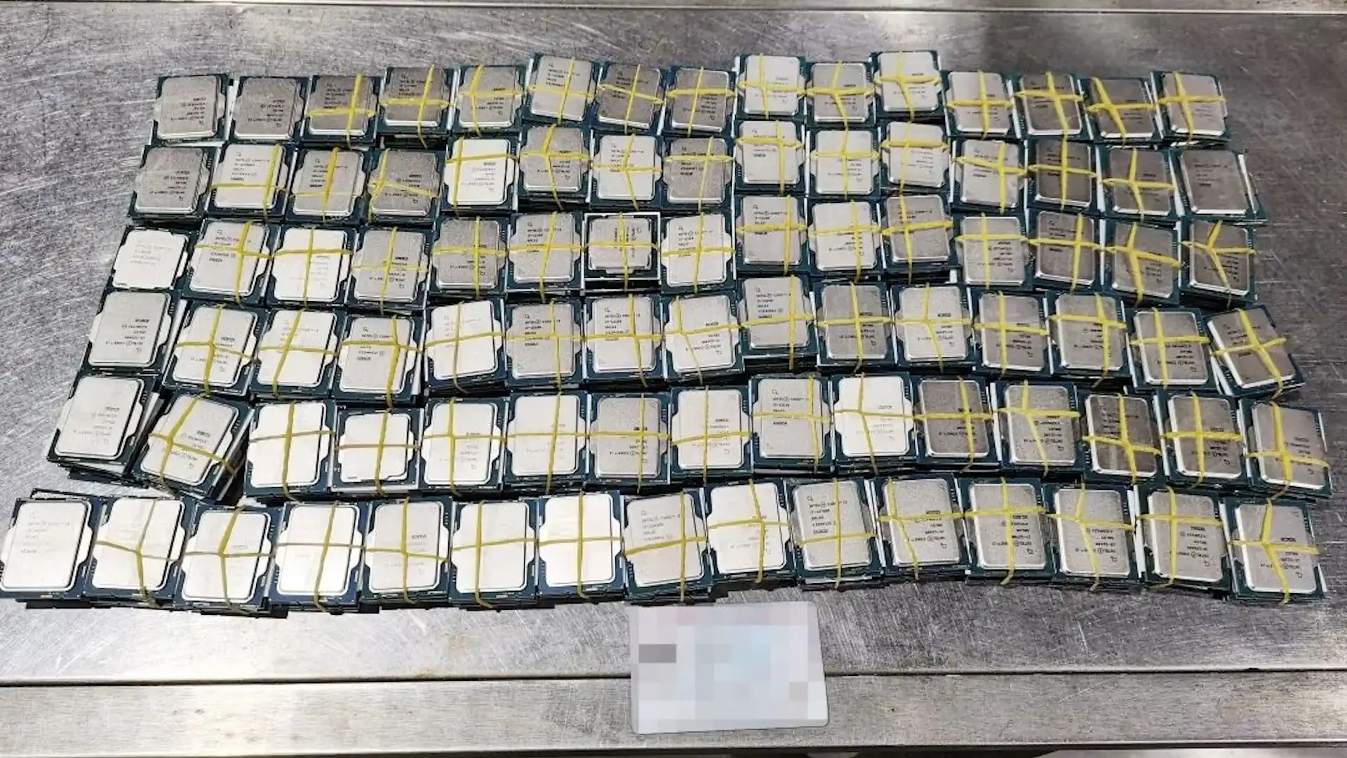 360 Intel processors hidden in bus seat rack seized at Chinese border