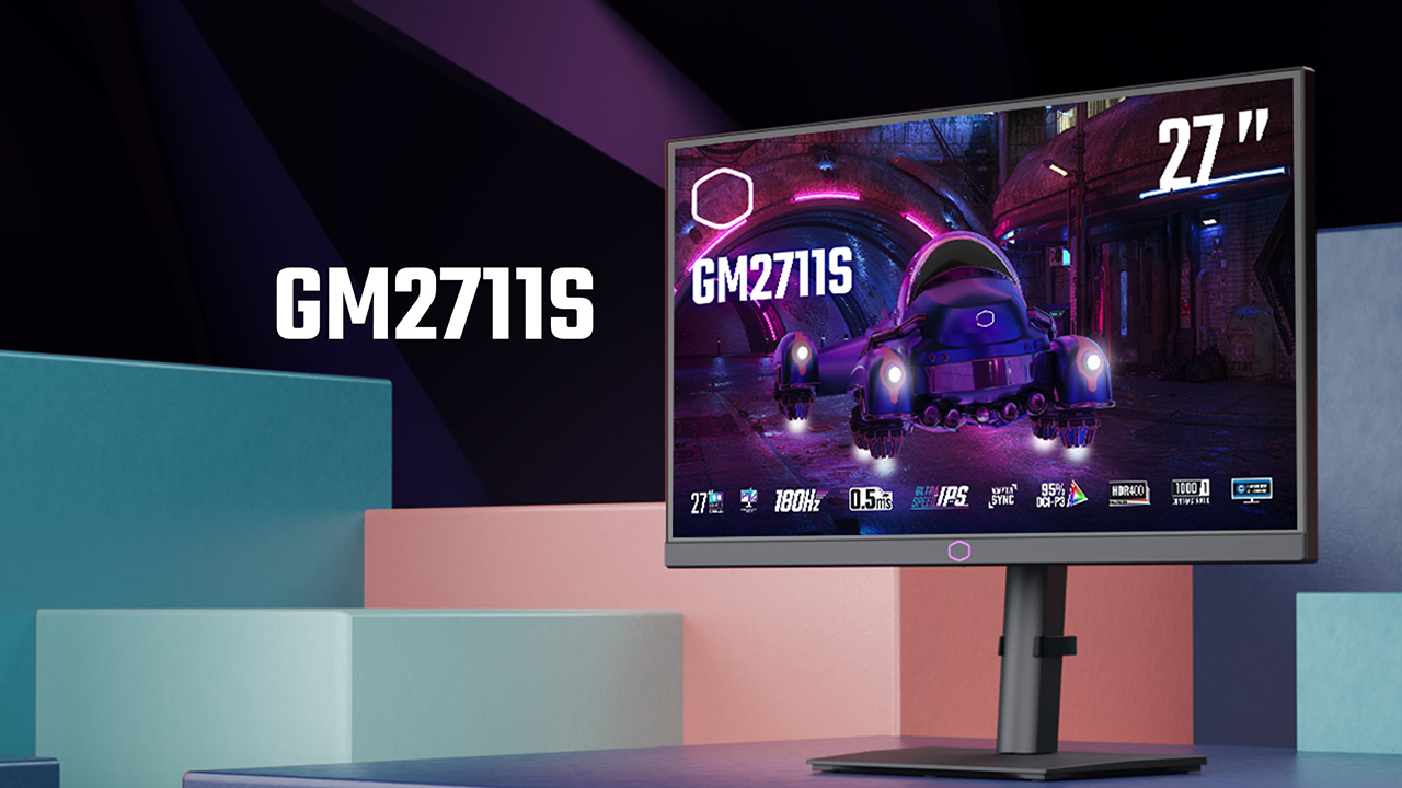 Almost perfect for gaming, the new GM2711S has a 2K display and a refresh rate of 180 Hz.