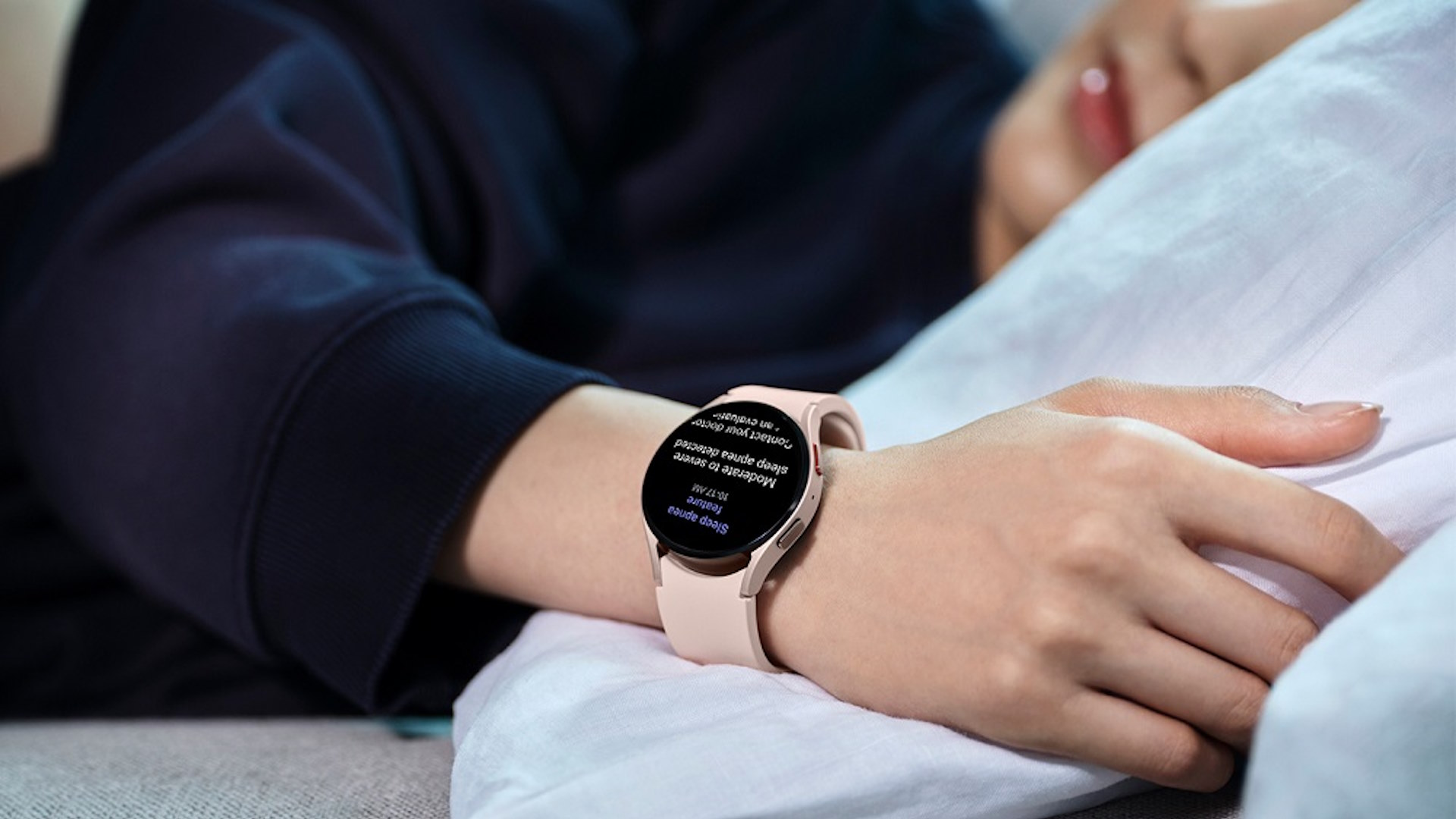 Samsung Galaxy watches get sleep apnea detection