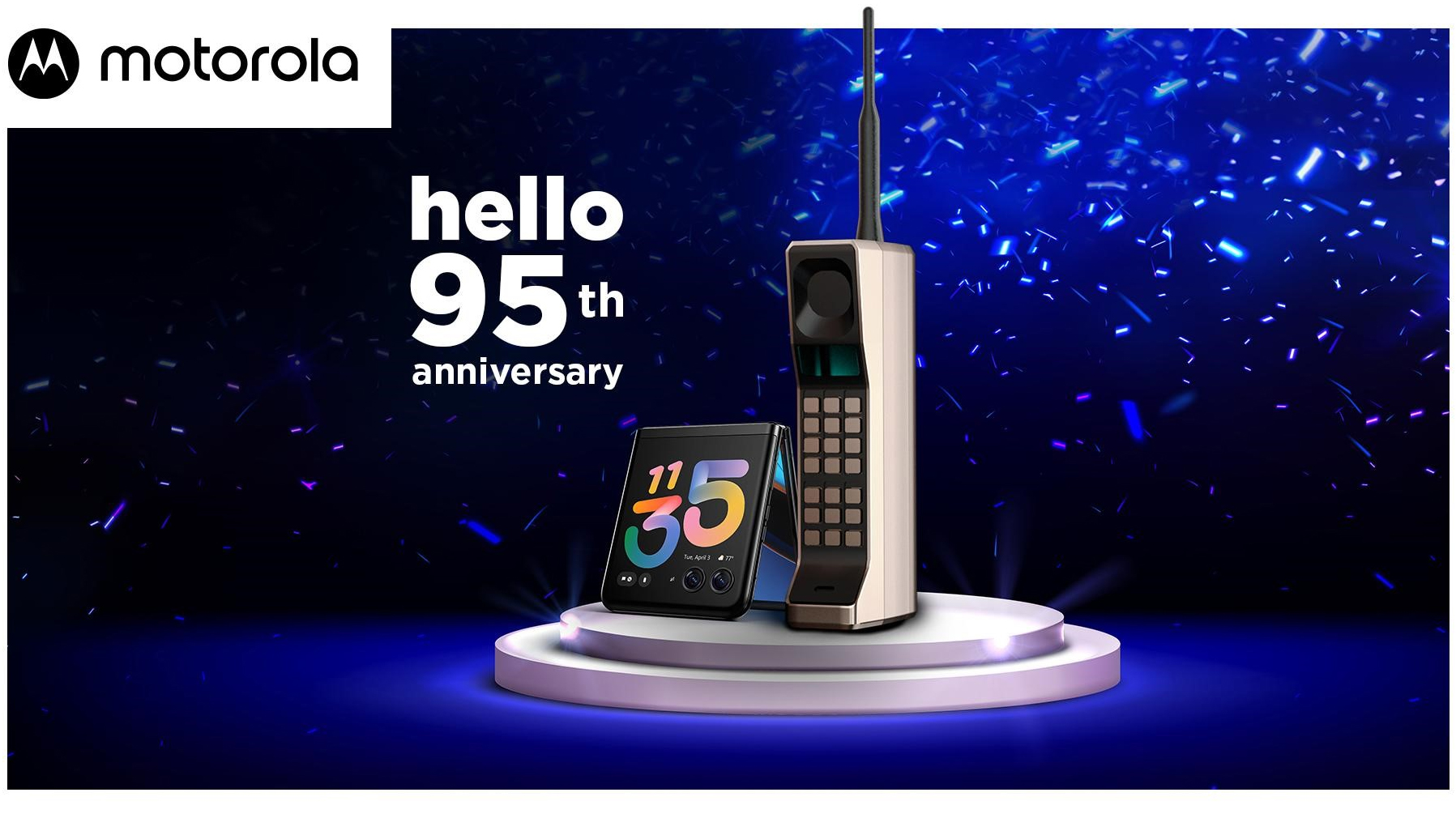 Motorola celebrates 95 years of existence and reveals plans for the next 95